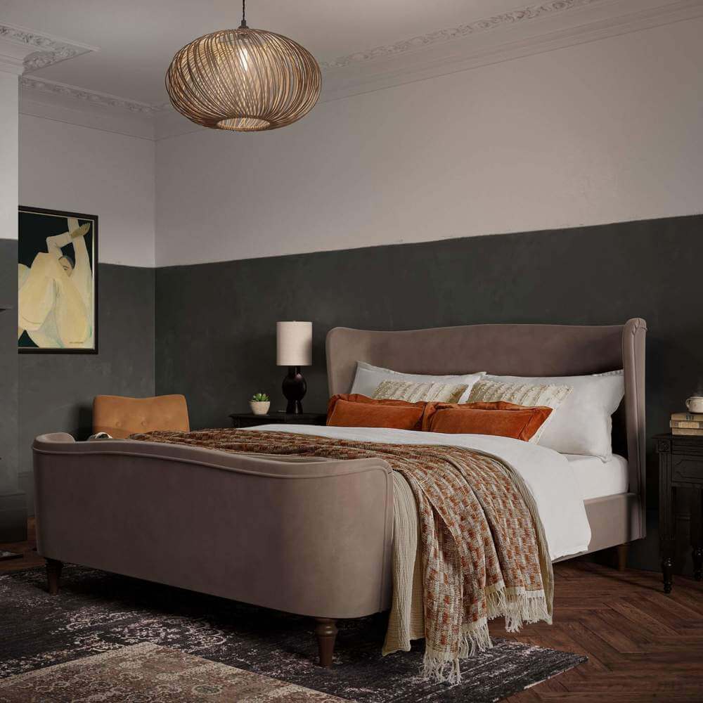 Charlotte Chocolate Bed